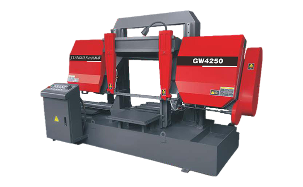 长倘口镇GW4250双柱龙门卧式带锯床