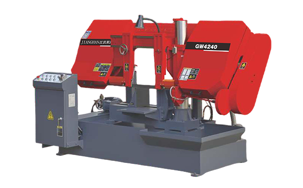长倘口镇GW4240双柱卧式带锯床